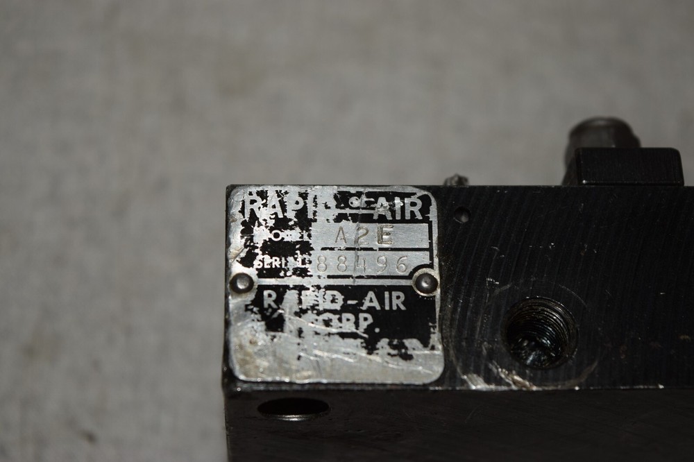 Rapid Air A2E Pneumatic Press Feed Feeder Unit