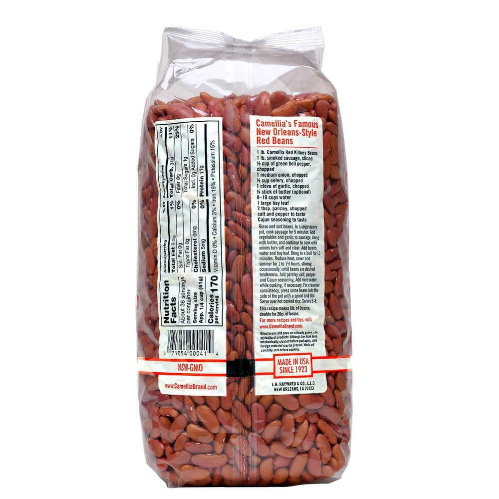 Camellia Red Kidney Beans 4 lbs.