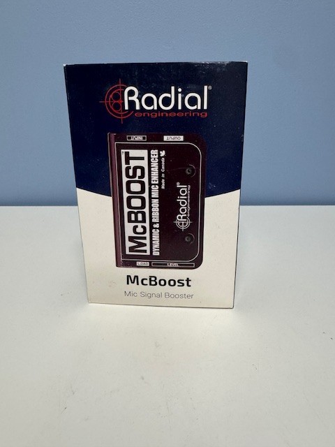 Radial McBoost Microphone Signal Booster