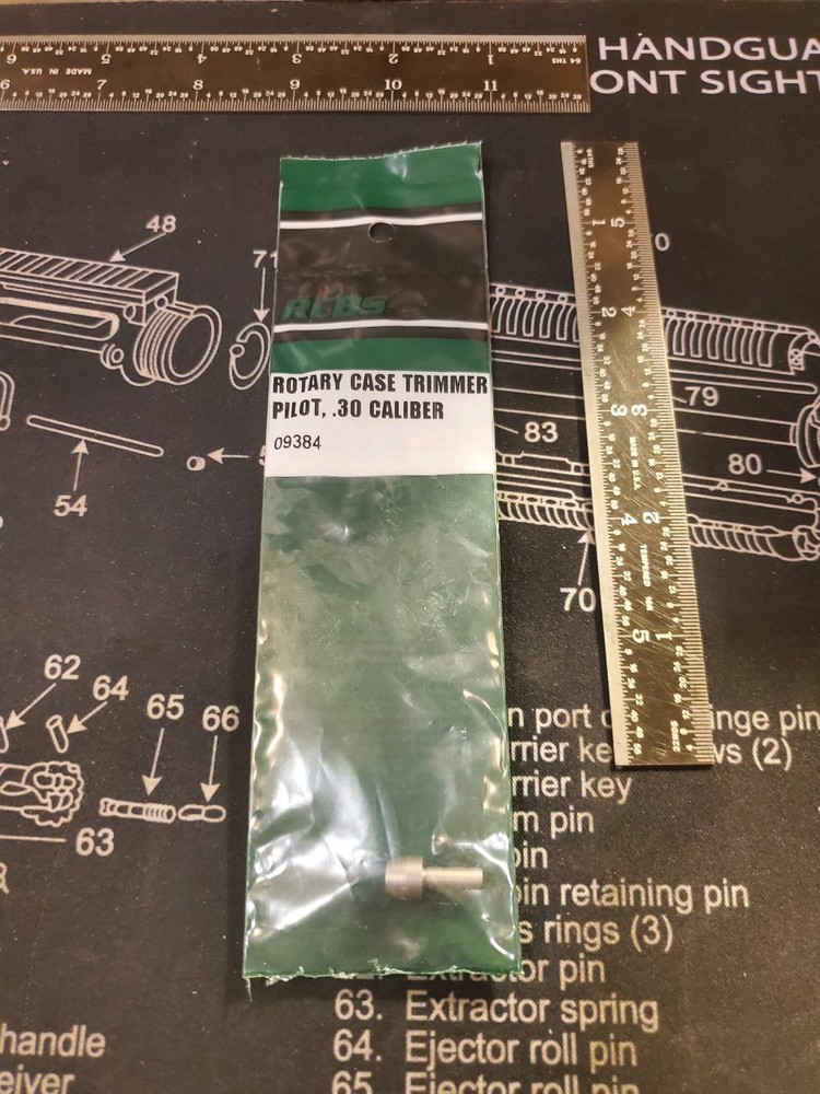 RCBS .30 Case Trimmer Pilot-New