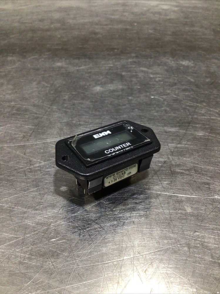 ENM C1121BB Electronic Counter, 6 Digits, LCD Display, Used