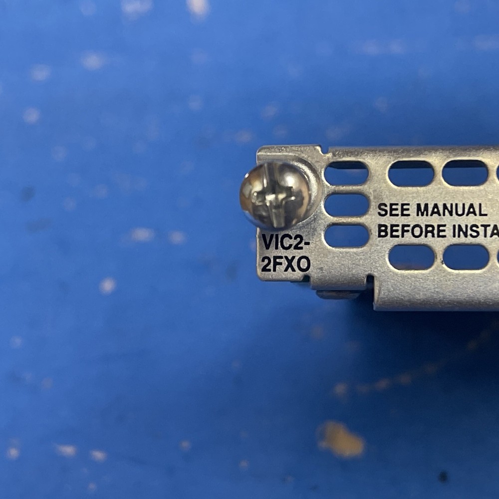 CISCO VIC2-2FX0 2 Port Voice Interface Card Module