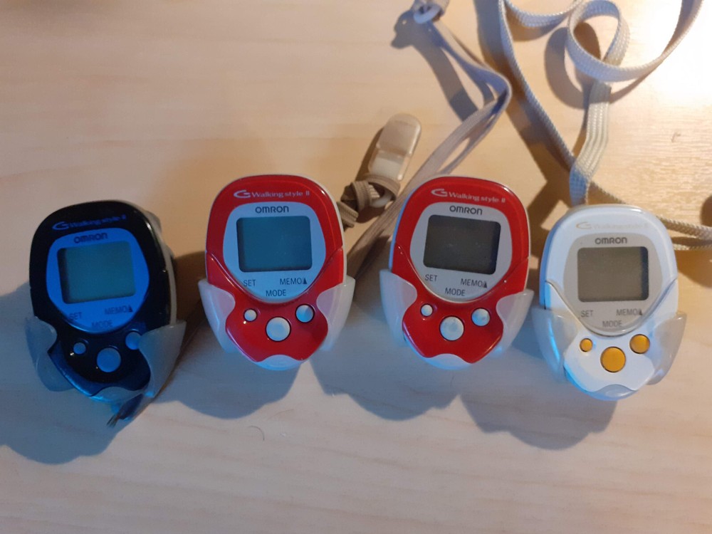Omron step counters