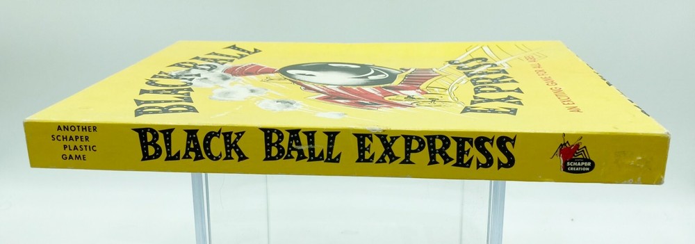1957 Black Ball Express Schaper Marble Board Game Complete