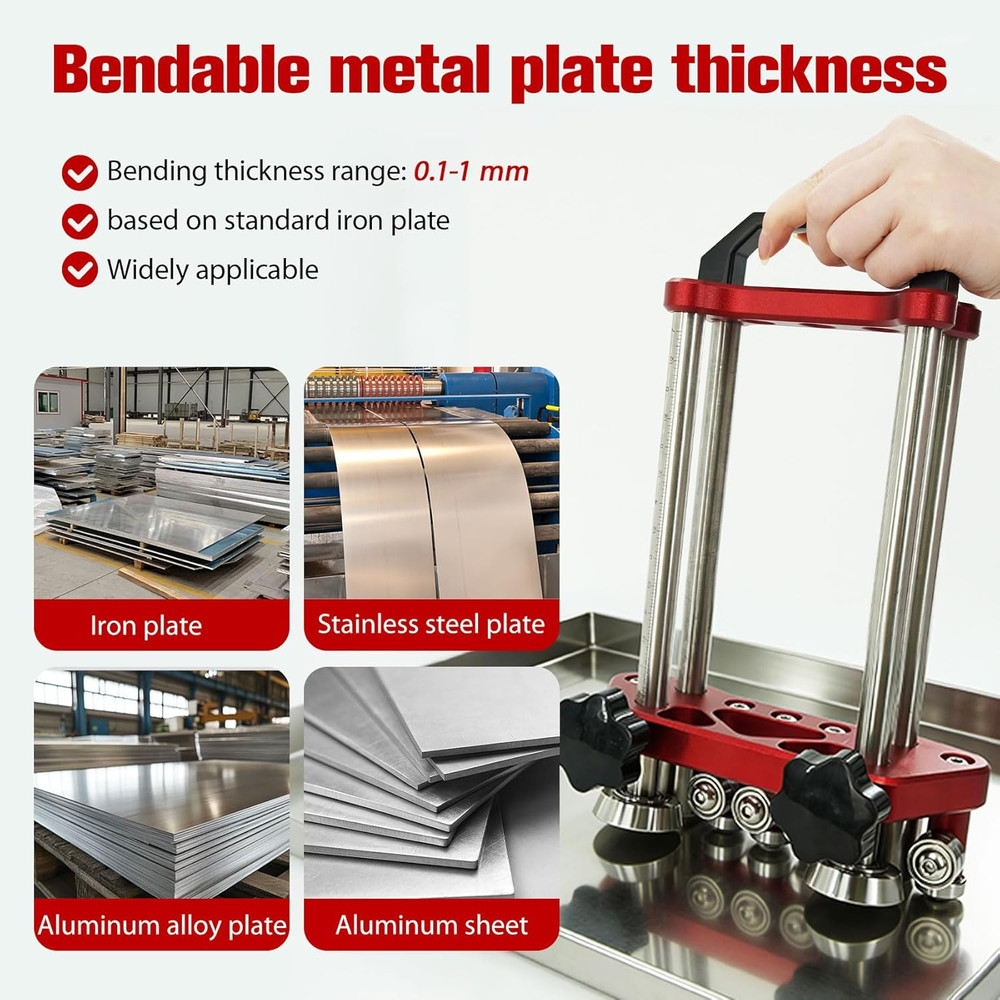 Metal Sheet Rollers&Bending Tools, Dual-Station Metal Sheet Rollers,Suitable for