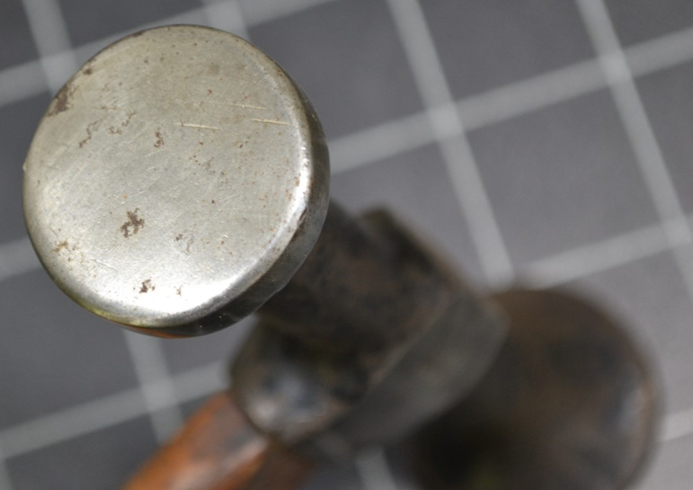 STANLEY - AUTO BODY HAMMER WITH ORIGINAL HANDLE AND PARTIAL LABEL