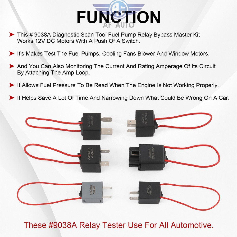 NEW Relay Bypass Switch Kit with Amp Loop 9038A