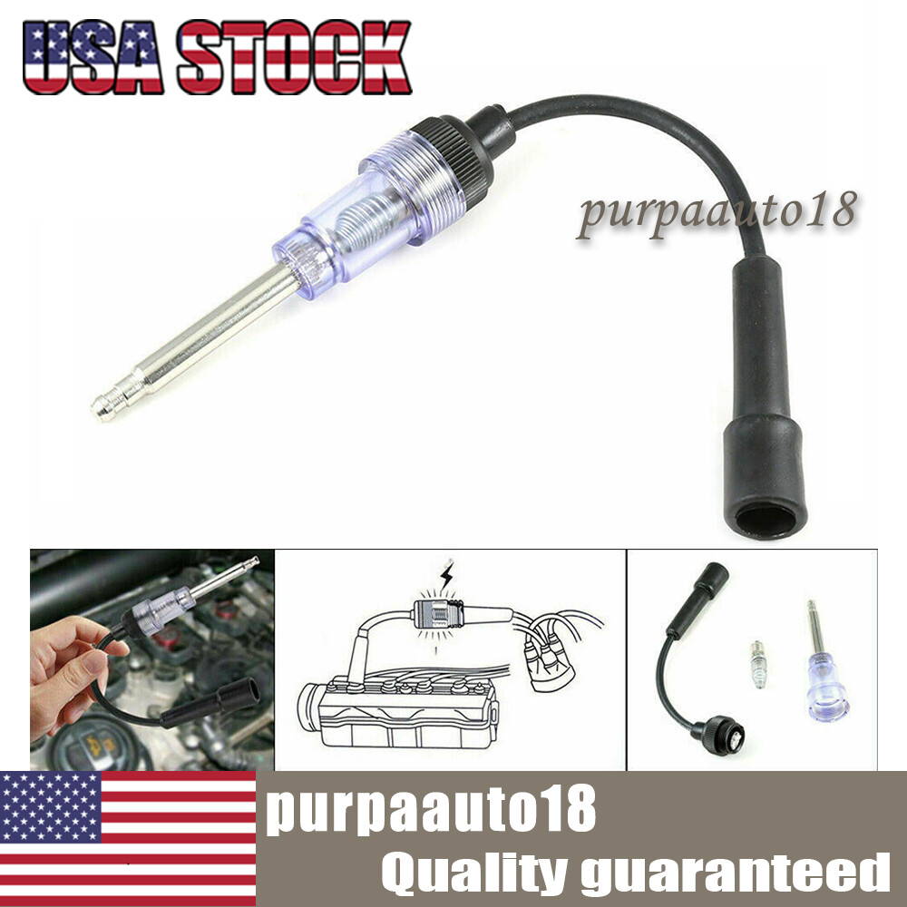 SPARK PLUG Tester Ignition System Coil Engine In Line Auto Diagnostic Test Tools