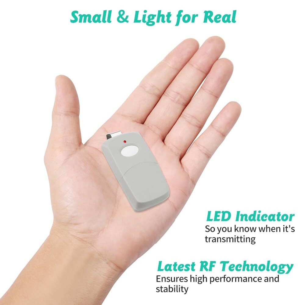 2 Replacement for Multicode Linear 3089 Garage Gate Door Opener Remote Transm