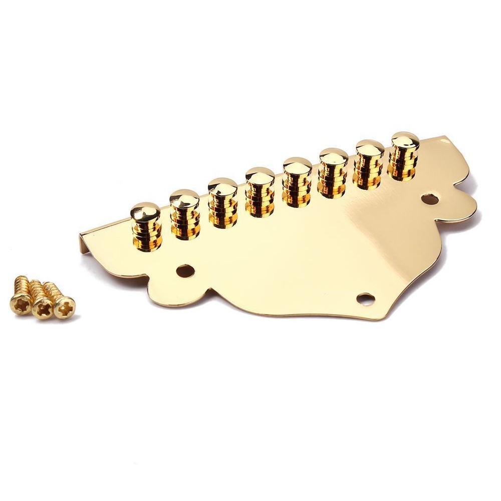 8 String Mandolin Tailpiece with Mounting Screws for