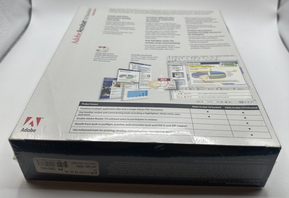 Adobe Acrobat 7.0 Standard Education Version Software