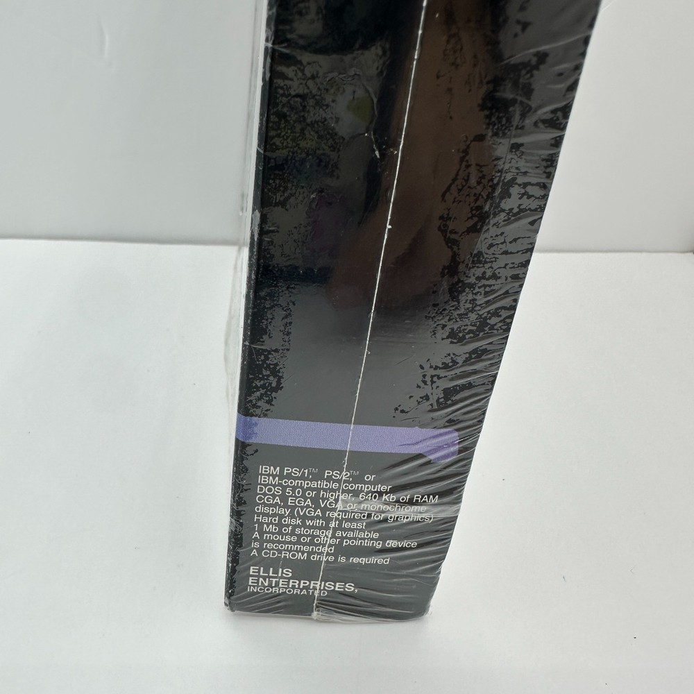 NEW SEALED The Bible Reference Library Software CD-ROM Ellis Enterprises 1993