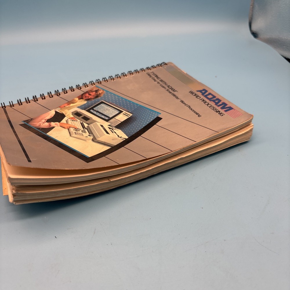 Vtg Coleco Adam SmartBasic Word Processing Programming Manuals User's Handbooks