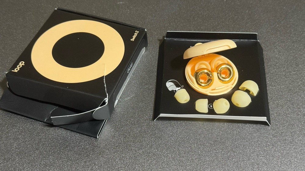 Loop Switch 2 Gold - 14/17/20 dB - Noise Reducing Ear Plugs (Missing 1 Tip)