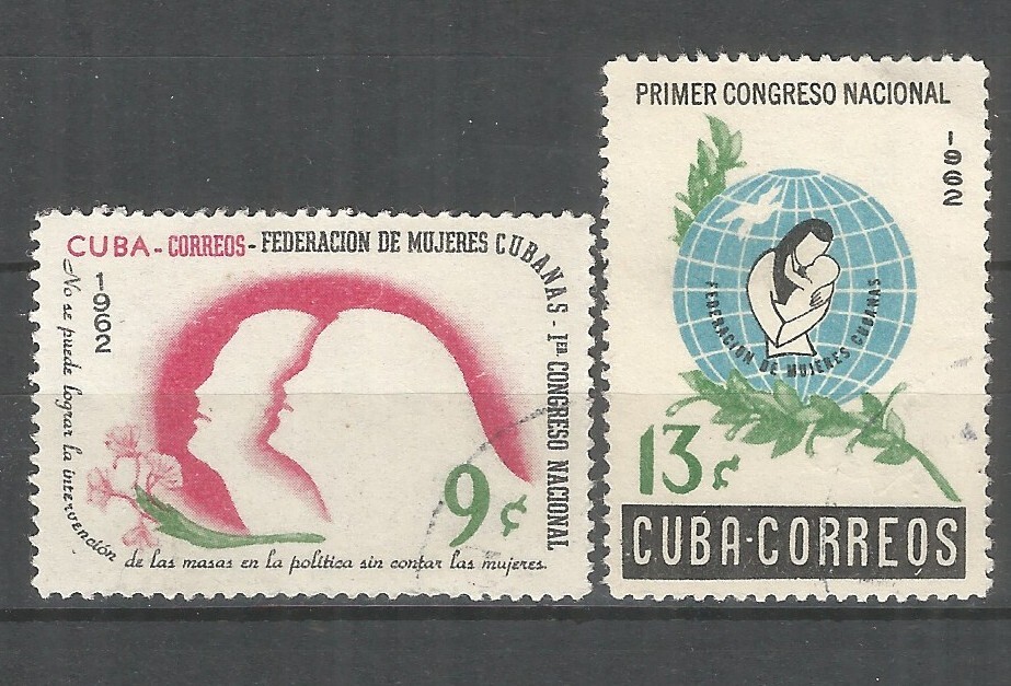 Caribbean 1962 year, used stamps set