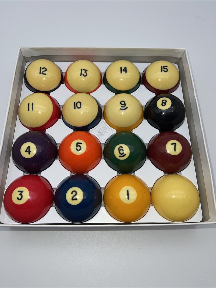 Used Standard Pool/Billiard Ball Set