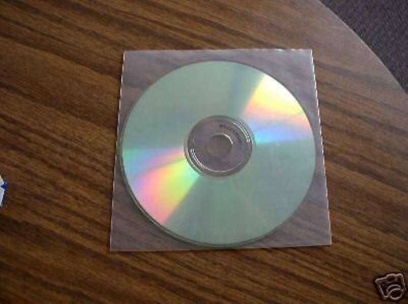2000 NEW CD / DVD POLY (LDPE) SLEEVE  JS97