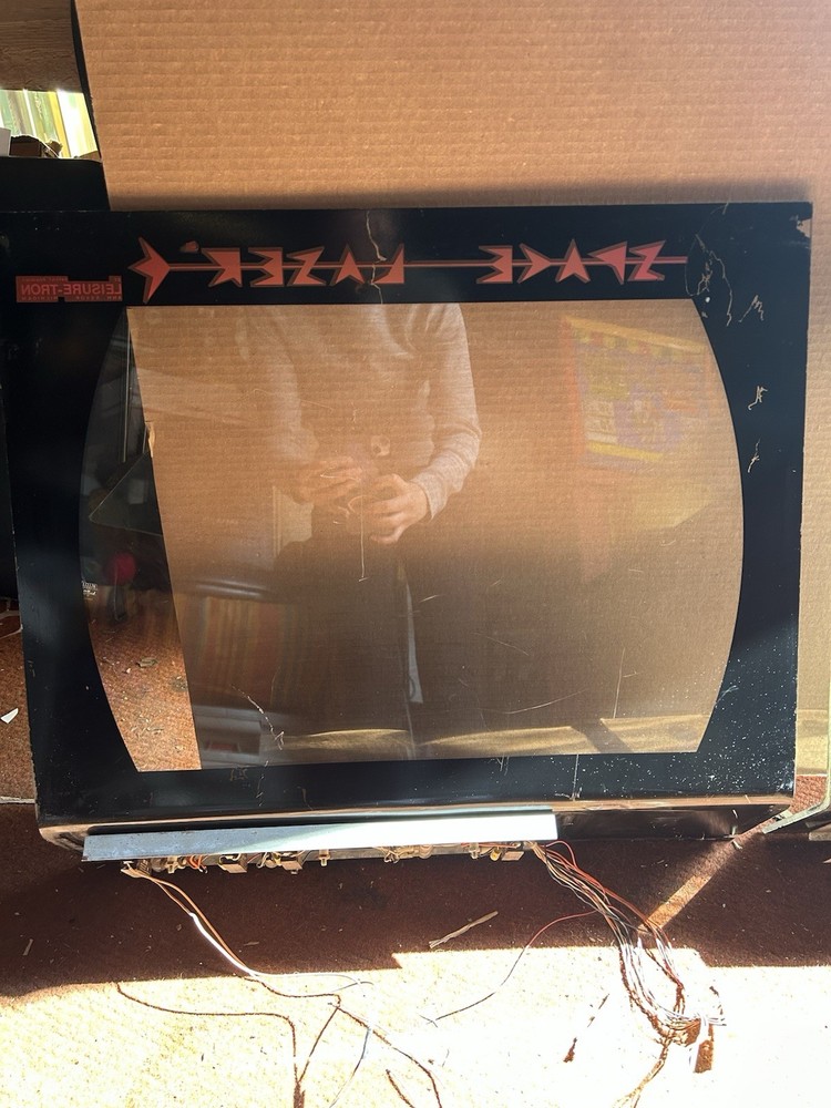 1970 Leisure-Tron Space Laser Front Panel Plexis