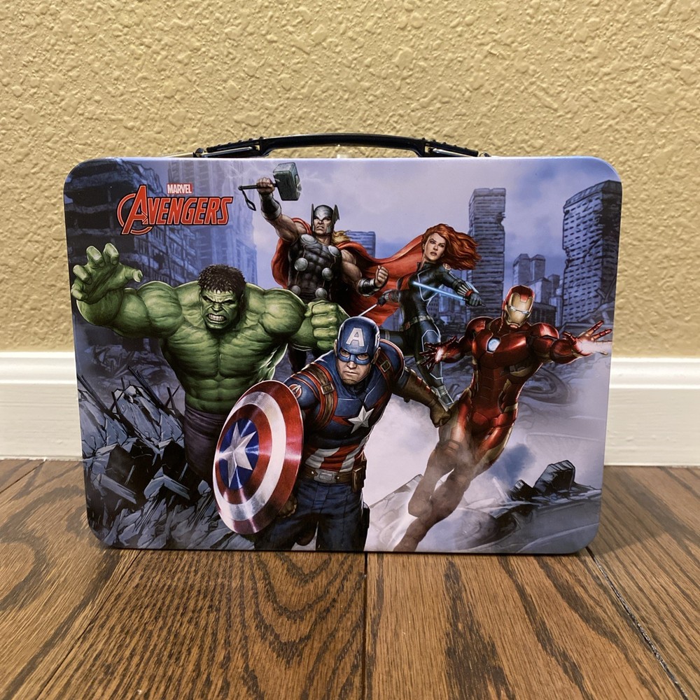 The Tin Box Lunch Box Marvel Avengers