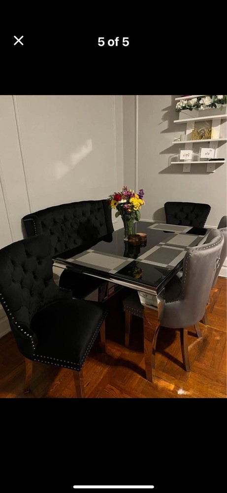 Silver Dining room table (only table)