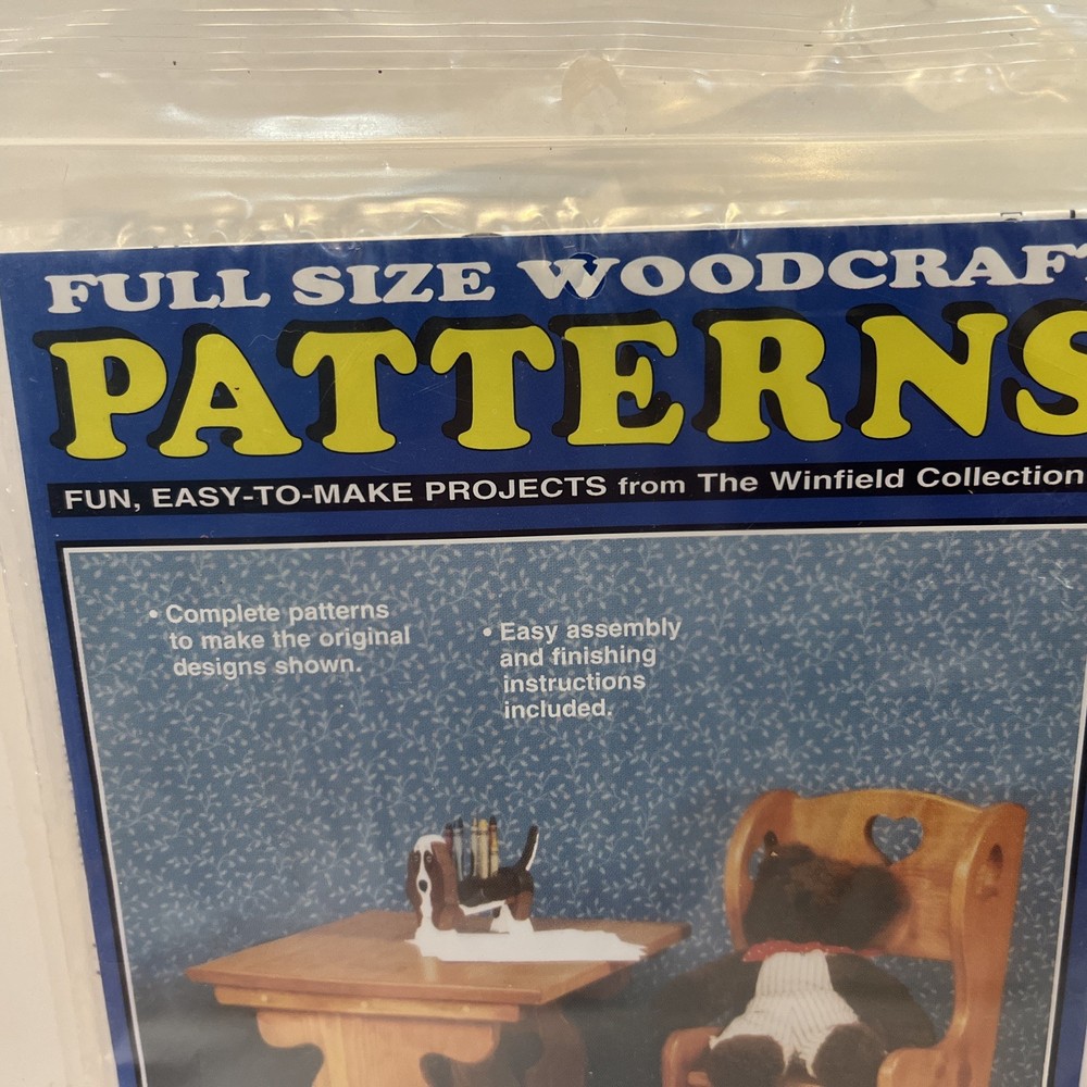 Child’s Table & Chairs Woodcraft Pattern, NEW, Winfield Collection