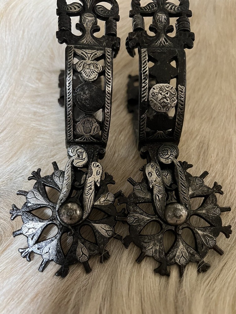 Antique 1800s Mexican Spurs Colonial