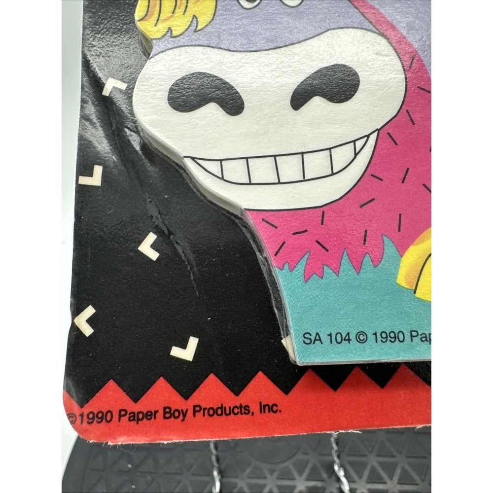 Vintage 1990 Paperboy Funny Notepad
