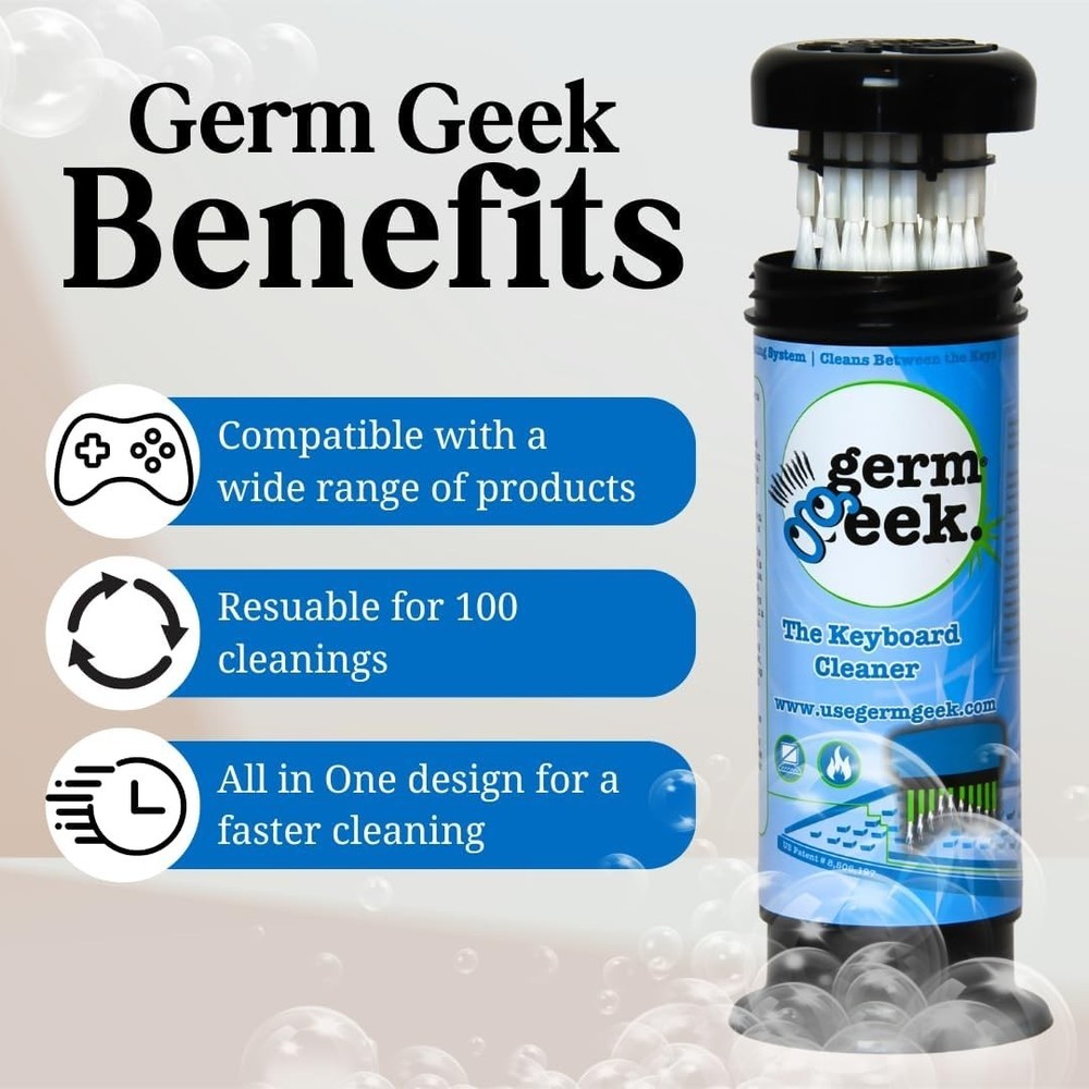 Keyboard & Electronics Cleaning Kit | Patented Precision Brush | Multi-Purpos...
