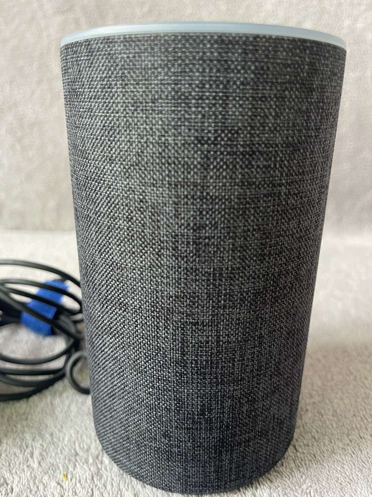 Amazon Echo 2nd Gen Smart Bluetooth Wifi Alexa Speaker Heather Tested Works