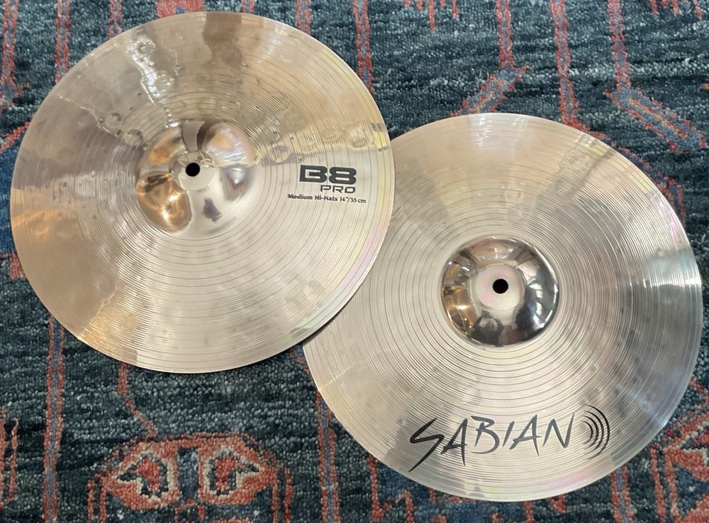 Sabian 14" B8 Pro Medium Hi-Hats