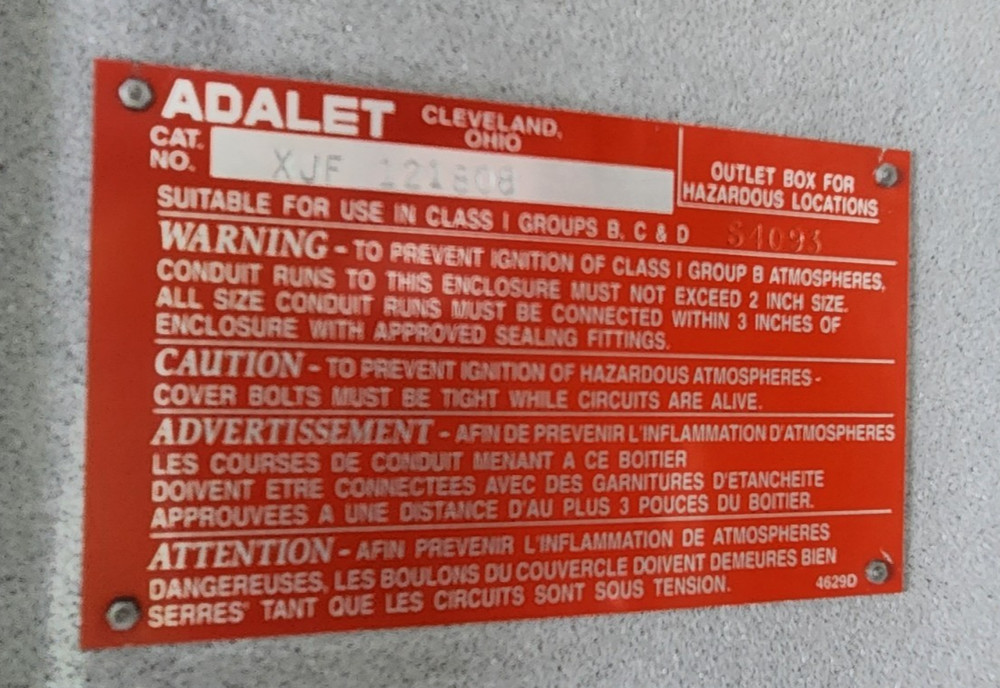 😎 ROSEMOUNT ANALYTICAL 755 HAZARDOUS LOCATION PARAMAGNETIC OXYGEN ANALYZER 120V