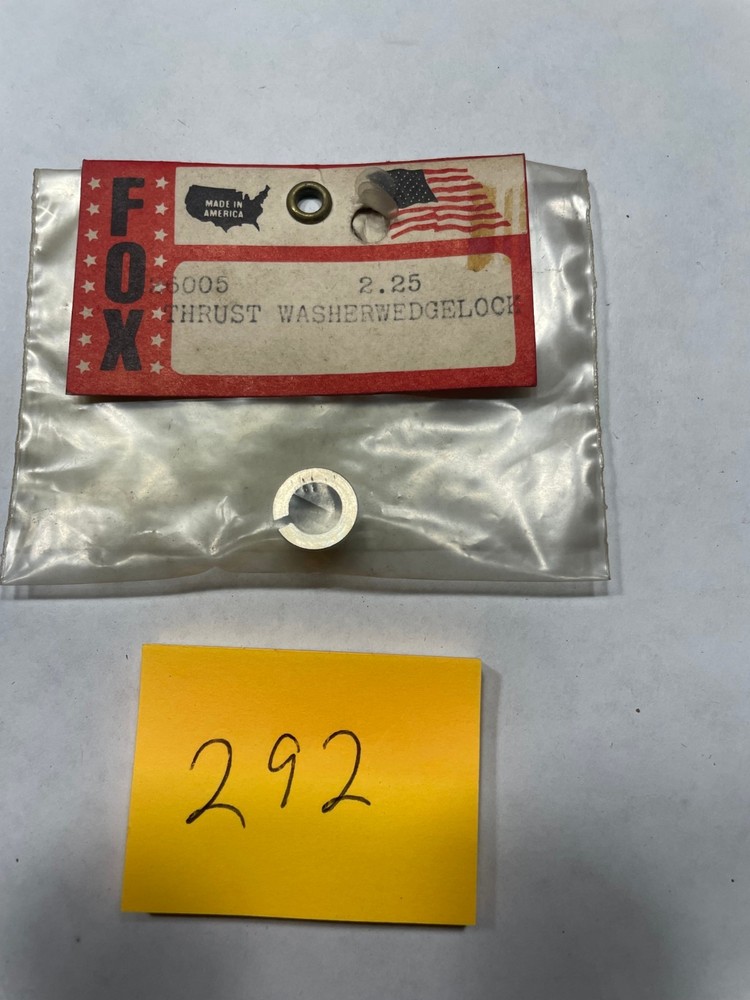 VINTAGE R/C  FOX  THRUST WASHER WEDGE LOCK #26005