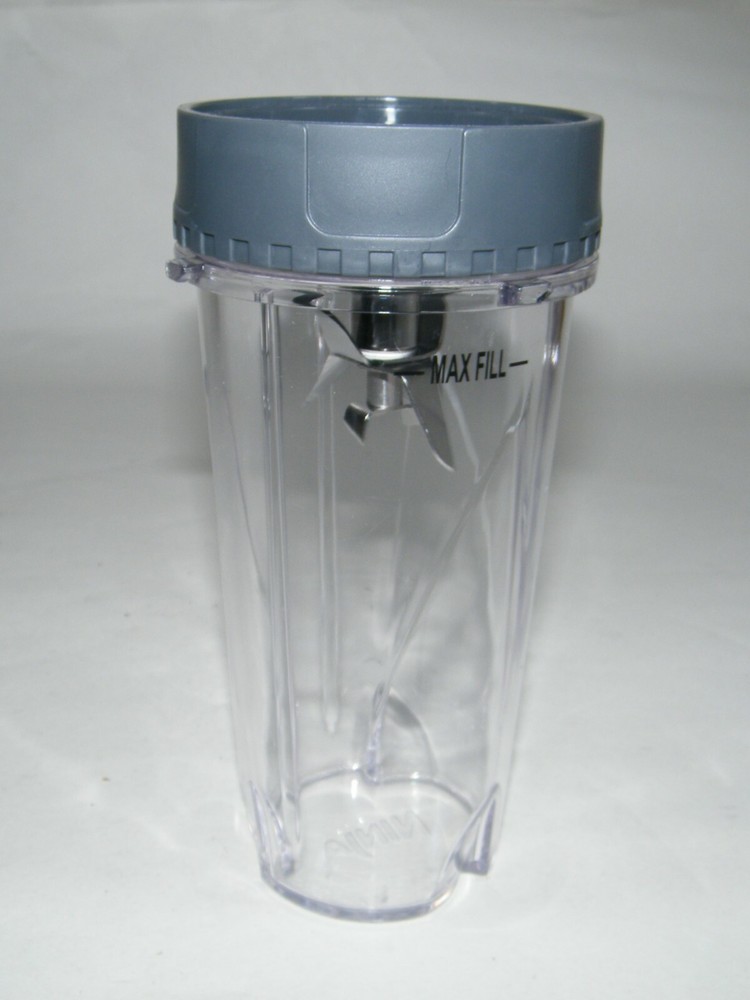 (5) NINJA BLENDER CUPS 2 BLADES 2 LIDS