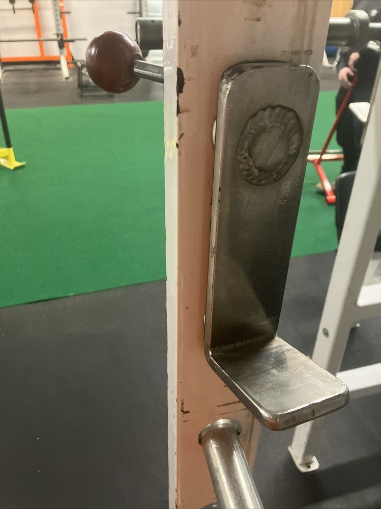 King Squat Rack Free Standing Amazing Rare Solid Steel And Chrome Solid Easily