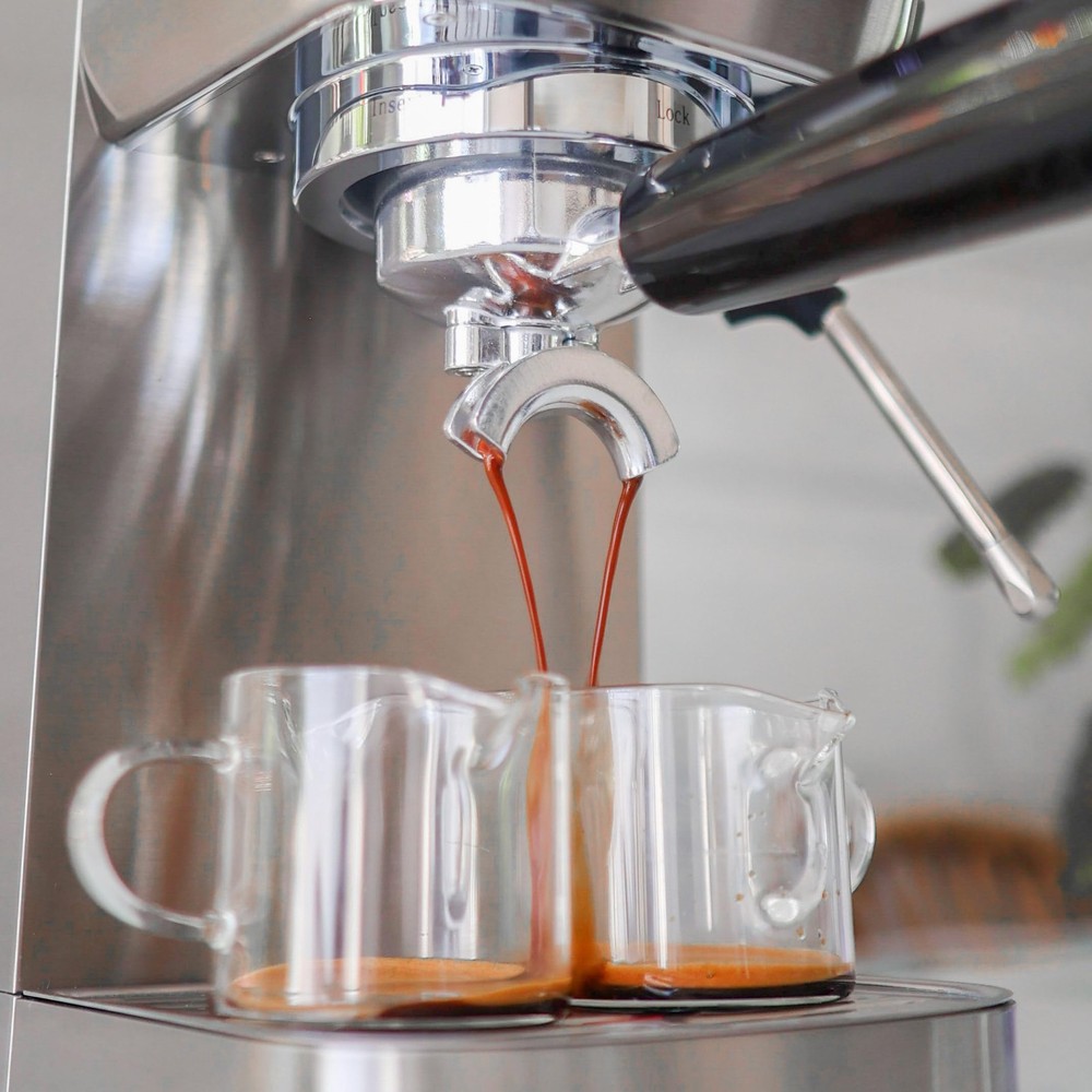 Espresso Machine, 20 Bar Semi-Automatic Espresso Maker with Pressure Gauge, S...