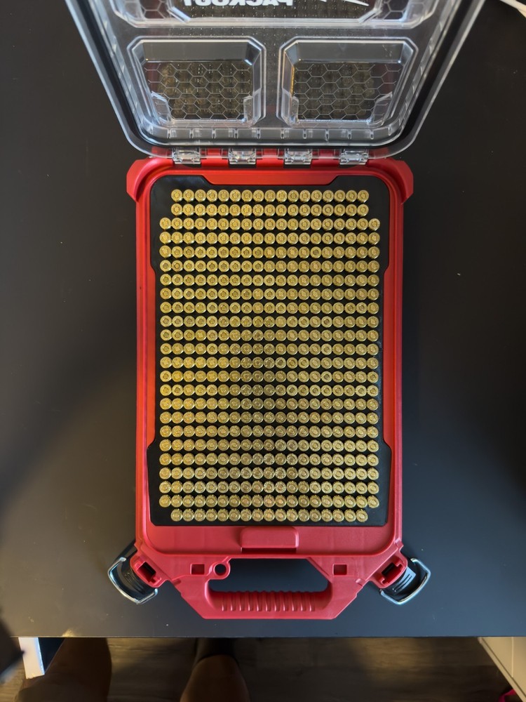 Carbon Fiber Reinforced 9mm Ammo Insert & PACKOUT Low Profile Bin Bundle