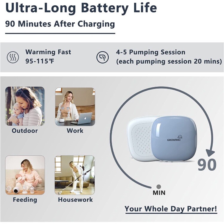 Warming Lactation Massager, Postpartum Breastfeeding Essentials