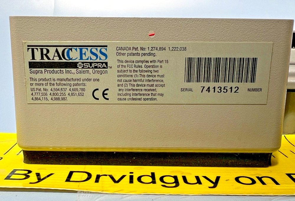 TRACcess Supra TRAC-Lock Station