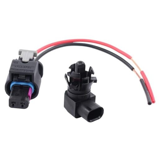 Outside Ambient Air Temperature Sensor and Connector Plug Pigtail Wire