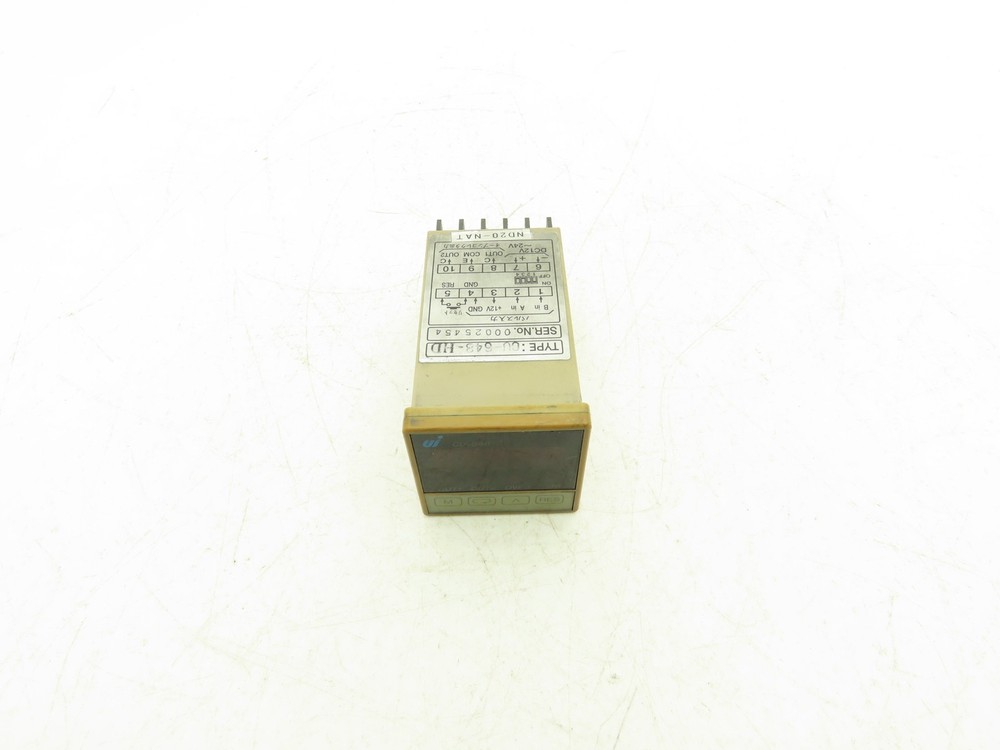 Unics CU-648 Digital Meter/Counter 12VDC 24VAC