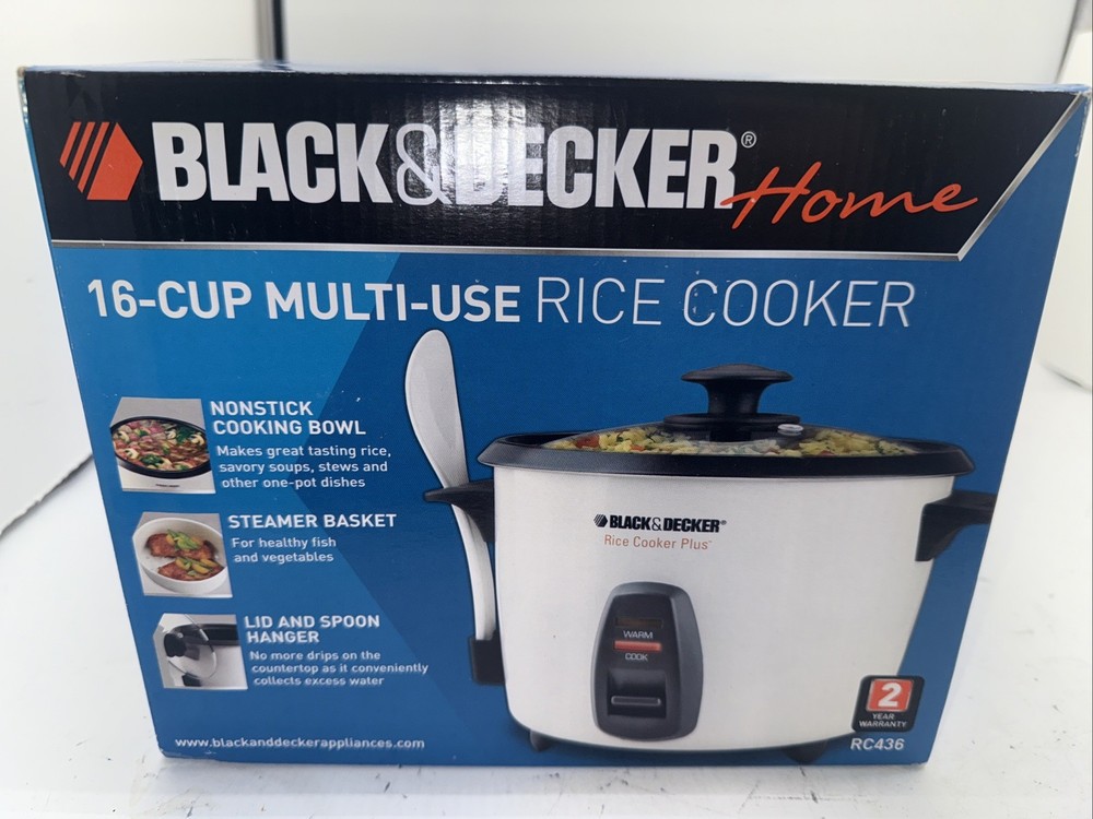 BLACK DECKER Rice Cookerl RC436