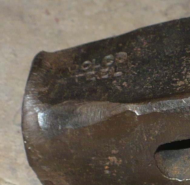 Blacksmith Top Swage Hammer Head 2 1/2' Round