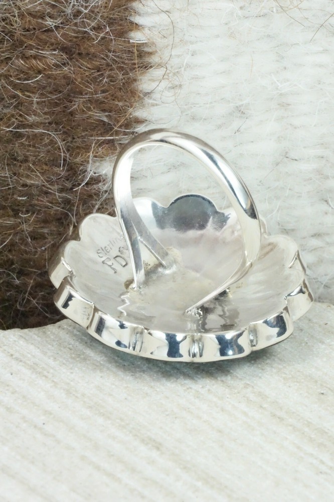 Multi Stone & Sterling Silver Ring - Denise Siutza - Size 5.5