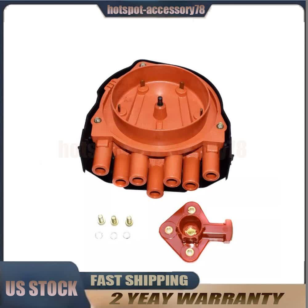 For BMW E23 E24 E28 E30 E31 E32 New Distributor Cap & Rotor 12111725070 US