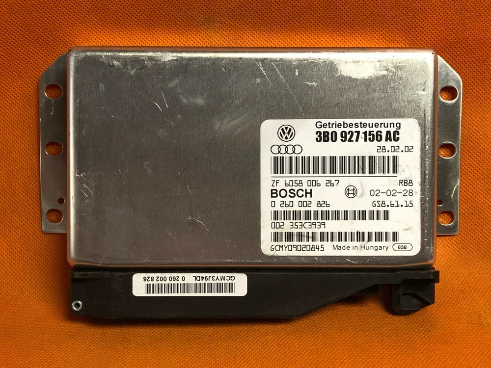 PROGRAMMED 02 AUDI VW PASSAT 2.8 TRANSMISSION CONTROL MODULE TCM TCU 3B0927156AC