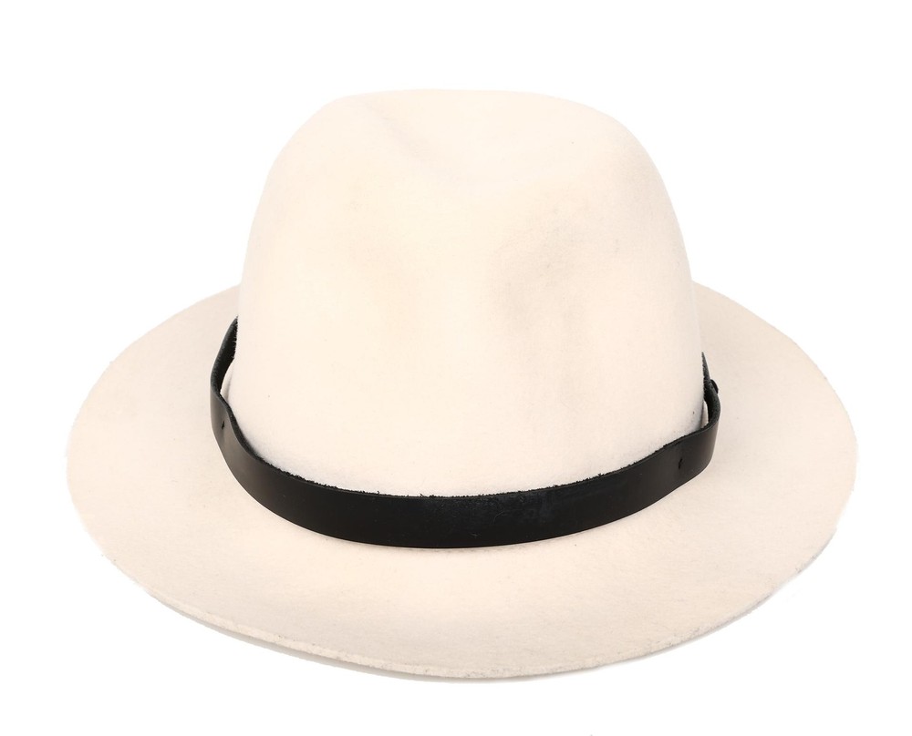 rag & bone 289042 Floppy Brim Fedora Off-White MD
