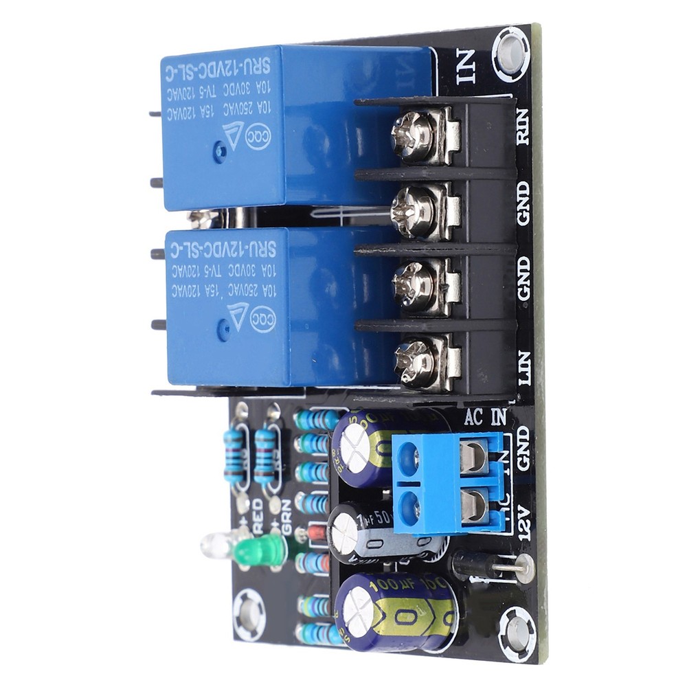 Speaker Protection Board DualChannel Voltage Regulator Delay Module AC1215V