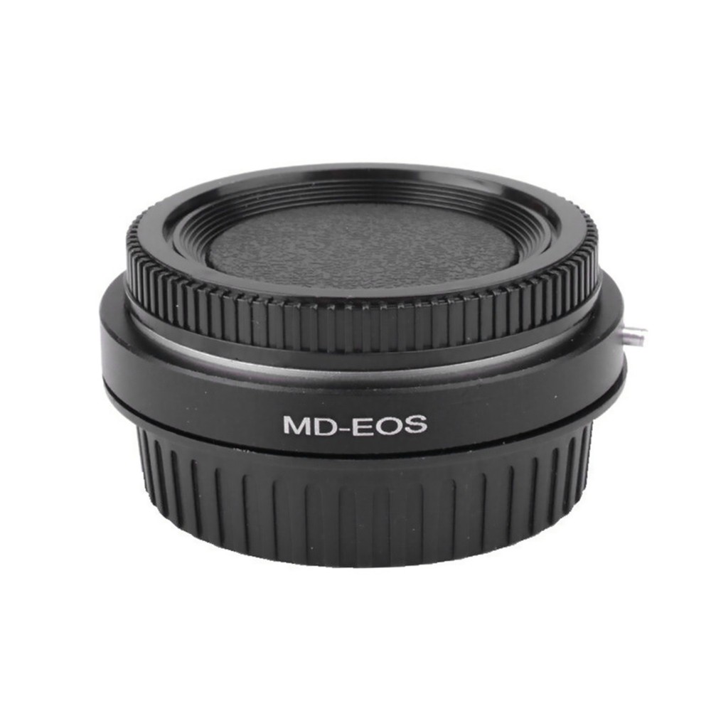 MD-EOS Camera Mount Adapter+Cap For Minolta MD MC Lens to For Canon EOS EF