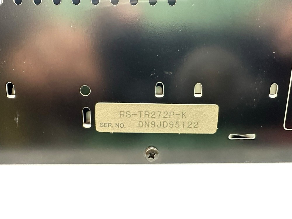 Technics RS-TR272 Stereo Dual Cassette Deck Powers On And Drive Actuates
