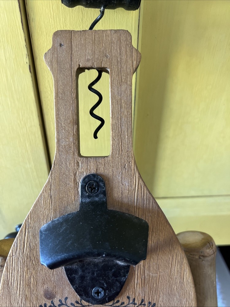 Wine Taster Bottle Opener Wall Hanging